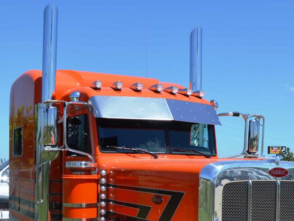 14 inch drop visor for peterbilt