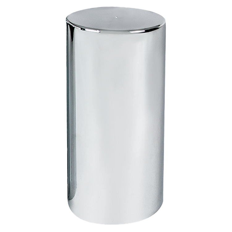 United Pacific Chrome Plastic 33mm x 4-1/4" Cylinder Nut Covers