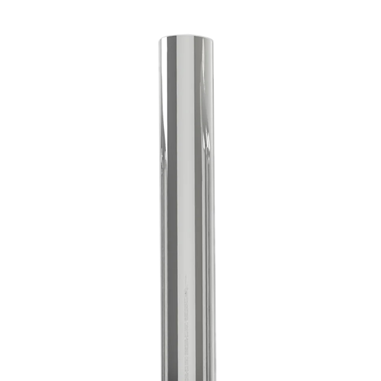 DynaFlex 6" Chrome Top Stacks - Straight / Flat Top