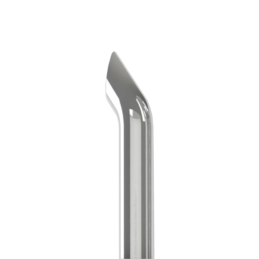 Dynaflex 7" Chrome Curved Exhaust Stack