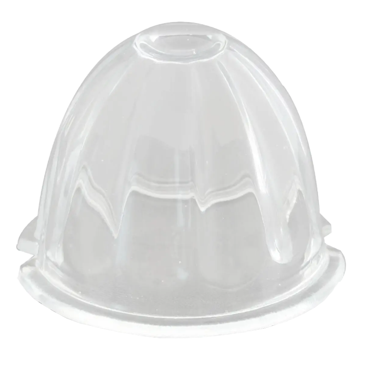 3.5" Clear Watermelon Glass Lens