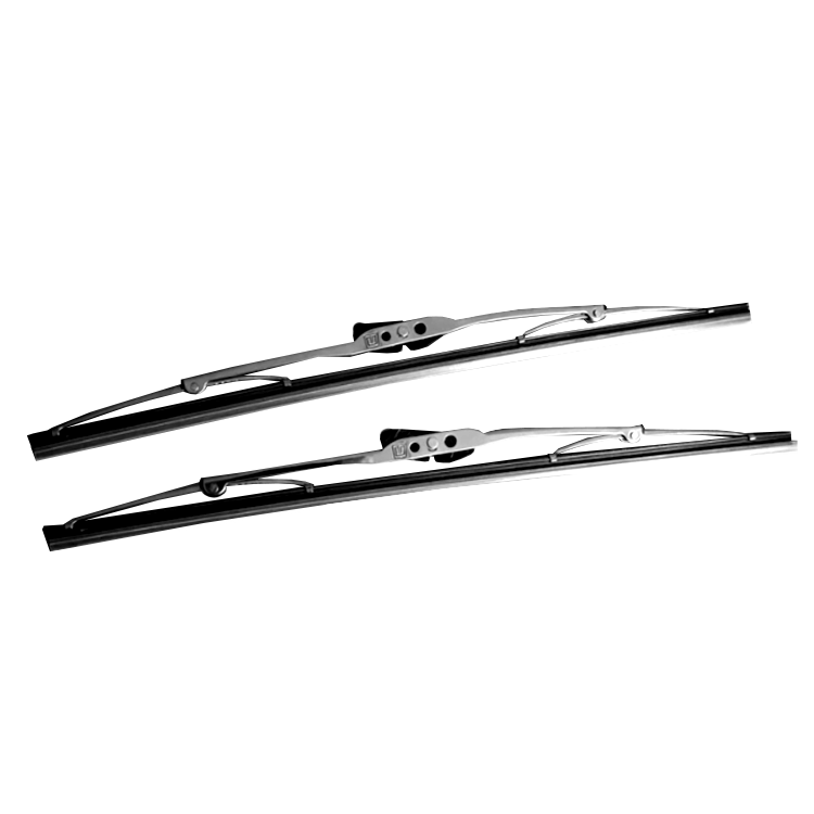 GGE Universal Polished Stainless Steel Windshield Wiper Kit