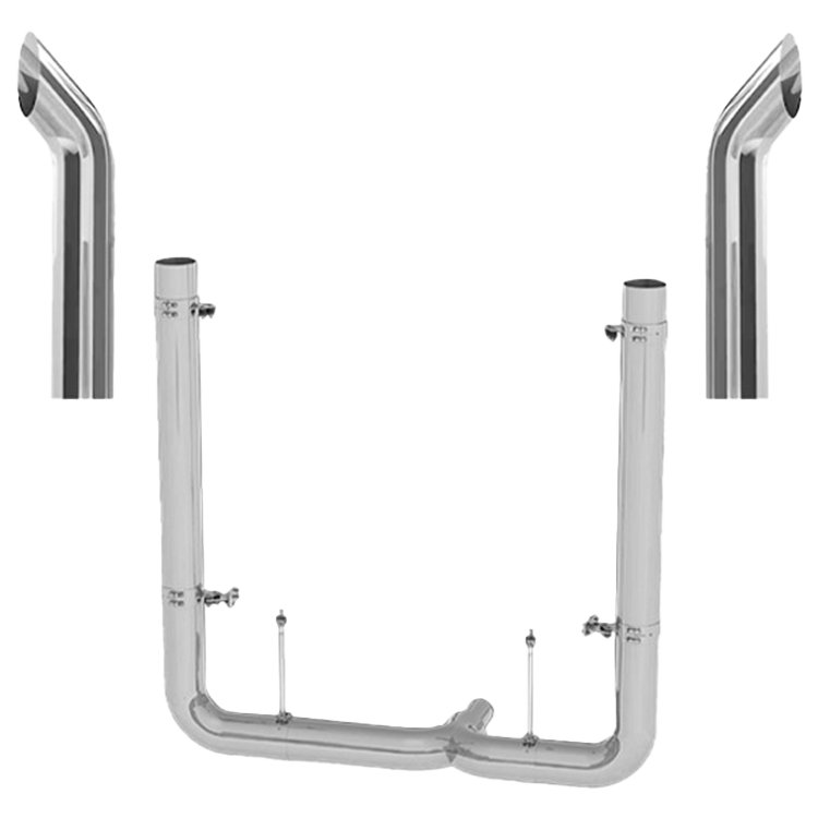 Dynaflex 7" Exhaust Kit for Peterbilt 389 Glider