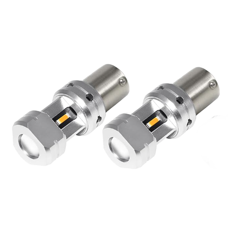 Phinlion 3600 Lumens Amber LED Turn Signal Light Bulbs