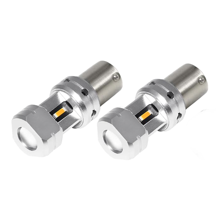 Phinlion 3600 Lumens Amber LED Turn Signal Light Bulbs