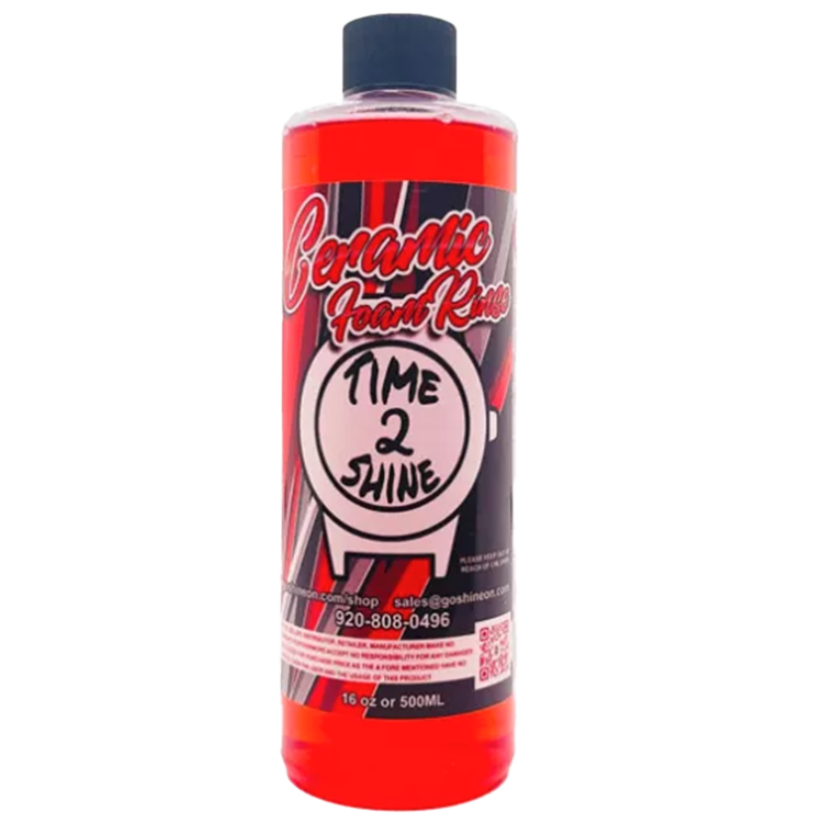 Time 2 Shine Ceramic Foam Rinse
