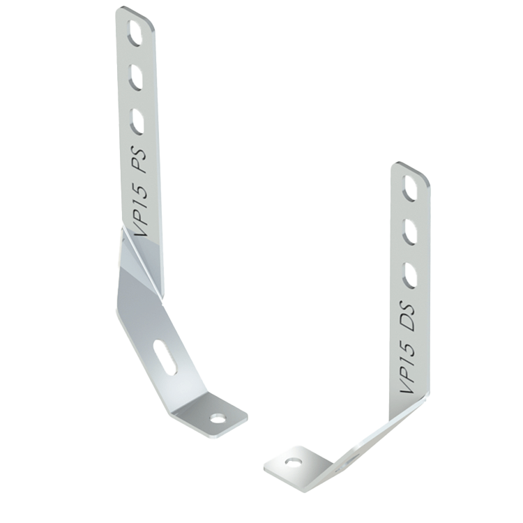 Valley Chrome Bumper Bracket
