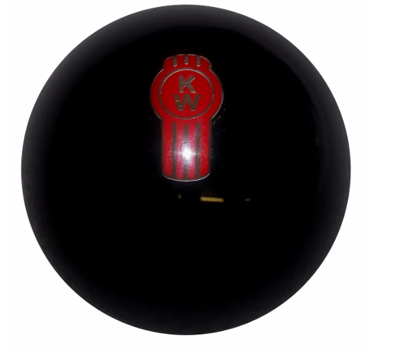 Twisted Shifterz Solid Black Shift Knob for Kenworth