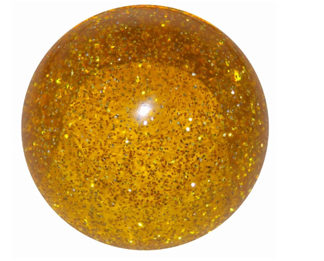 Twisted Shifterz Amber Glitter Shift Knob