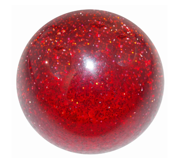 Twisted Shifterz Red Glitter Shift Knob