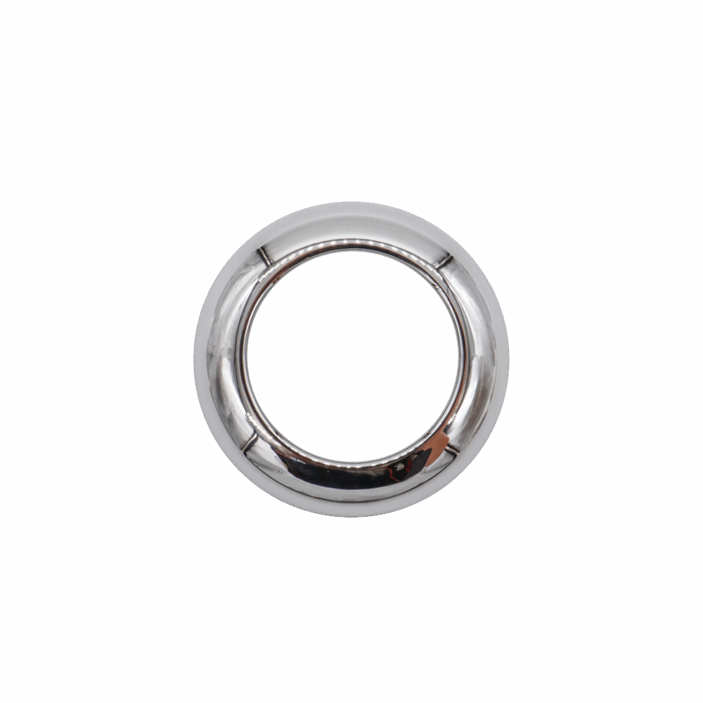 Chrome Twist-On Light Bezel For 2" Round Light Grommet