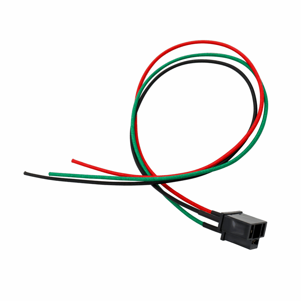 3 Contact Female Headlight Pigtail For H4 Halogen Bulb