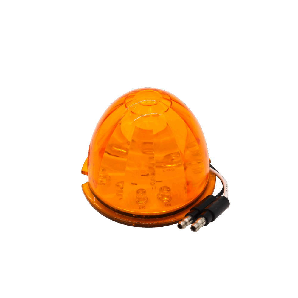 17 LED Watermelon Cab Light - Amber LED/Amber Lens