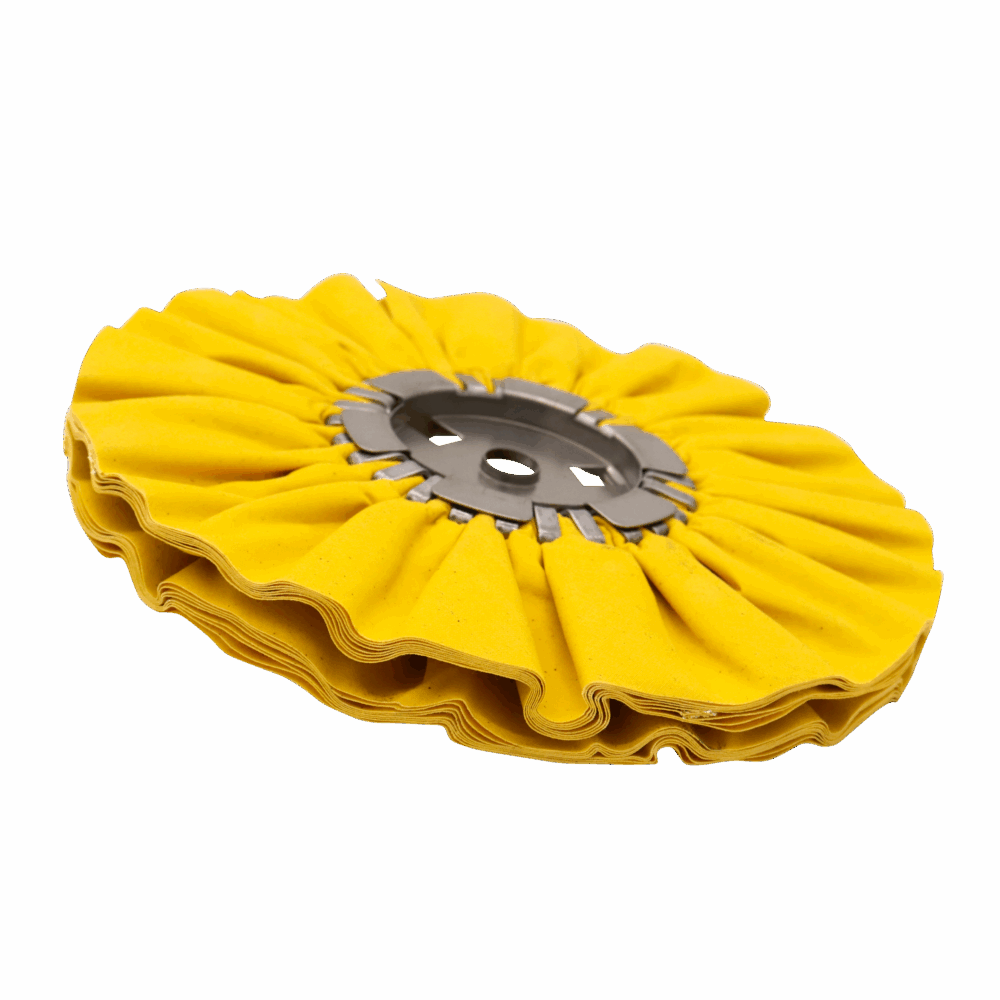 Zephyr Yellow Mill Treated 10" Airway Buffing Wheel