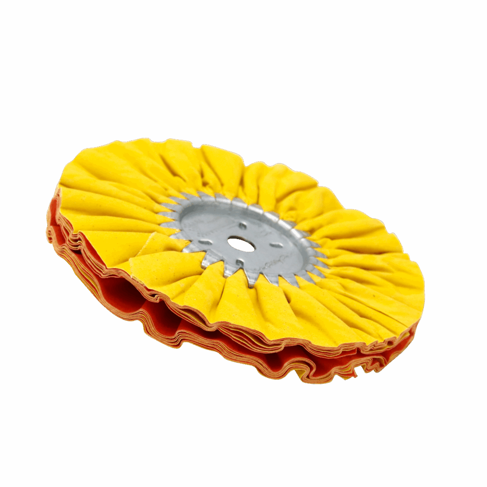 Yellow Airway Polishing Wheel – Cutting (8" x 5/8")
