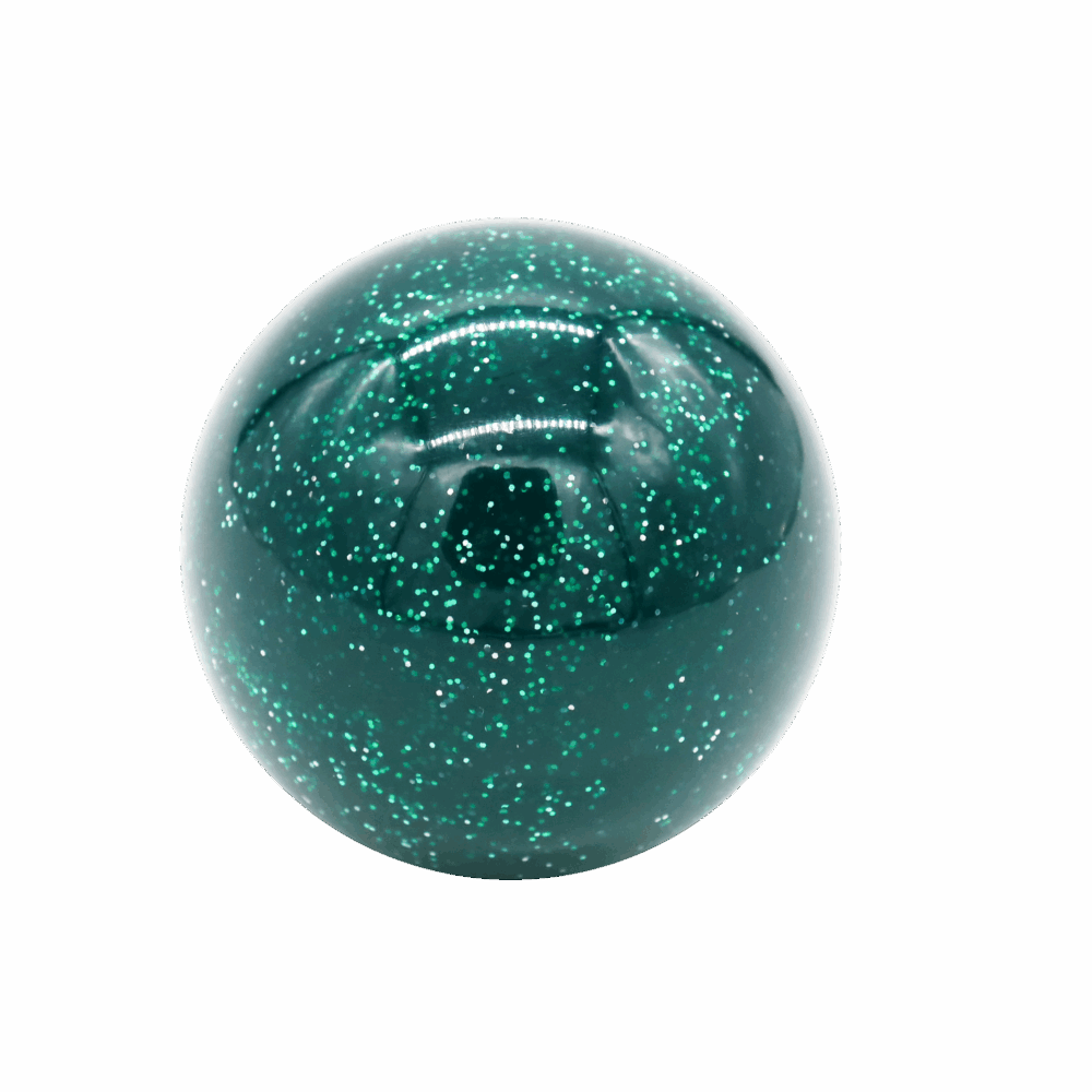 Twisted Shifterz Green Glitter Shift Knob