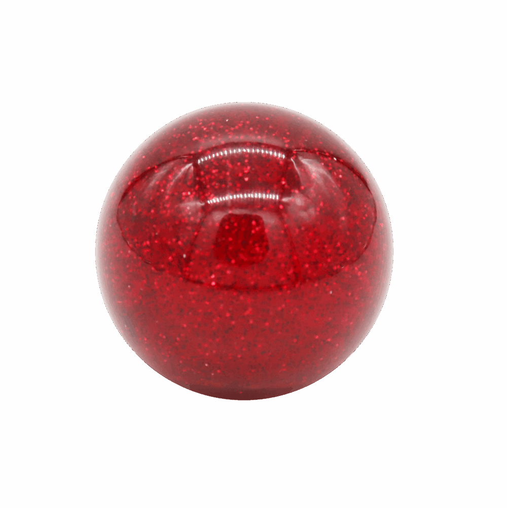 Twisted Shifterz Red Glitter Shift Knob