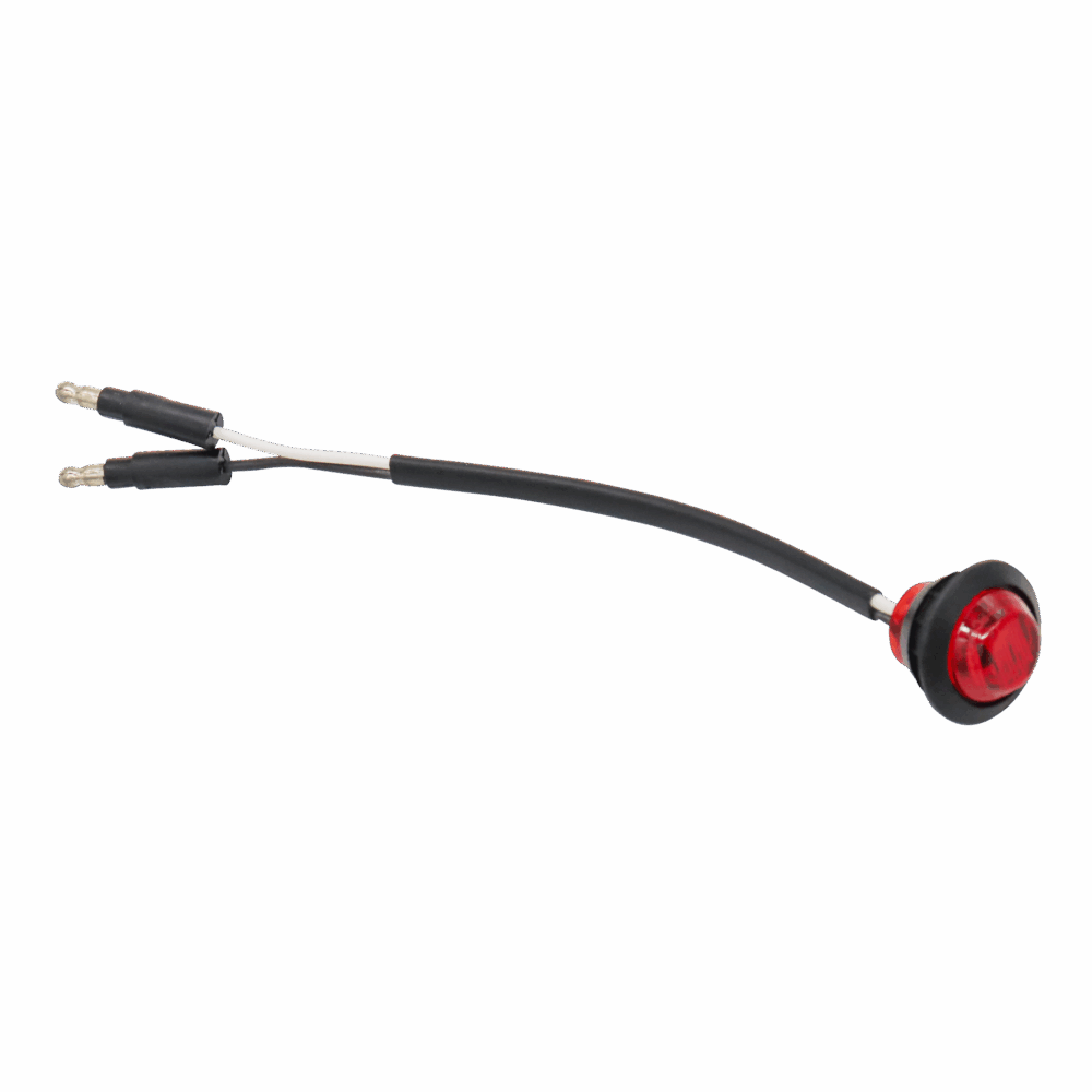 3/4" Round P2/P3/PC2 Clearance Marker Red