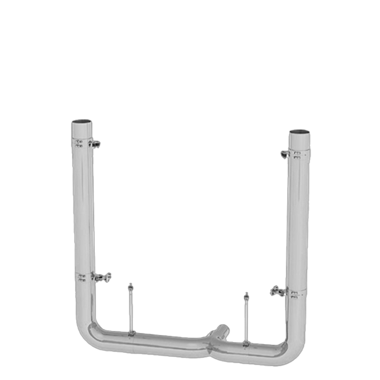 Dynaflex 7" Exhaust Kit for Peterbilt 389 Glider