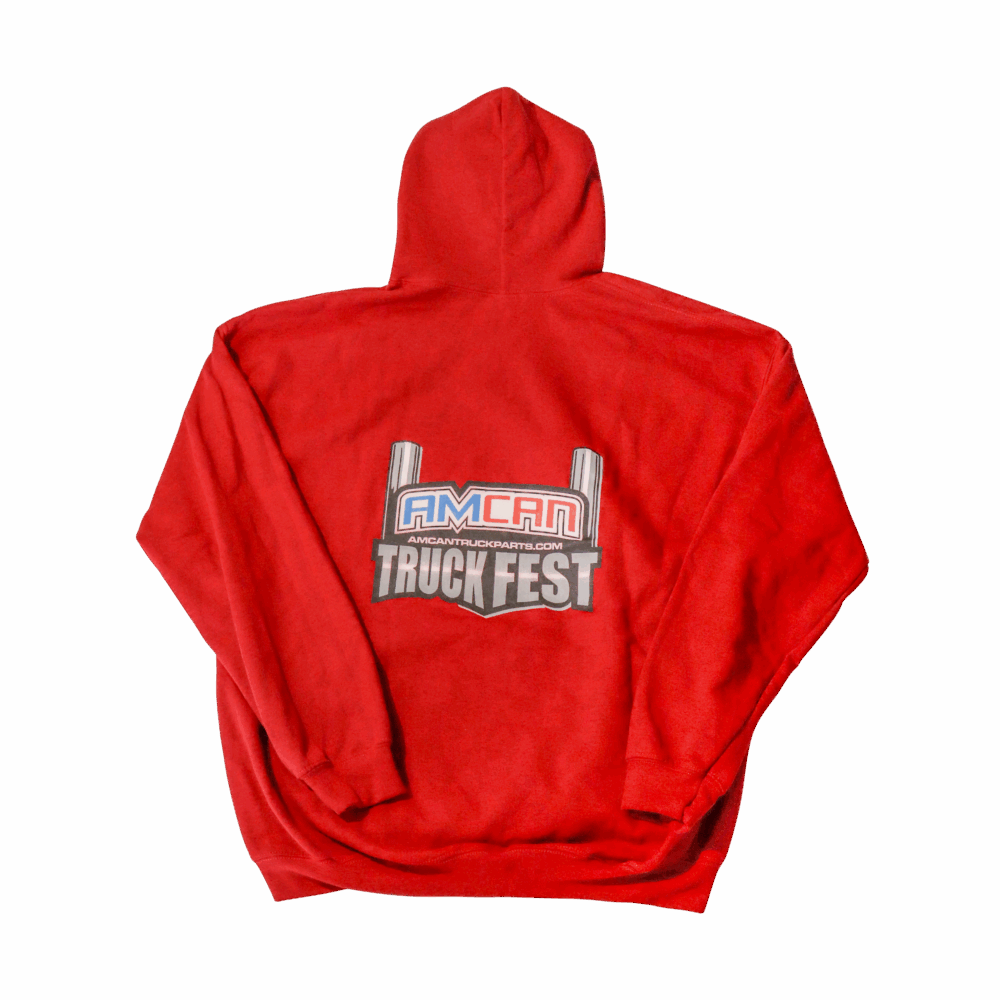 2XL Antique Cherry Red Amcan Hoodie