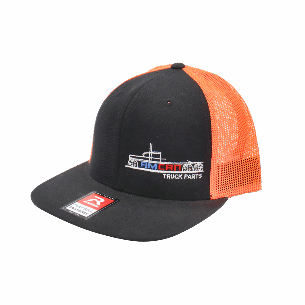 Amcan Orange & Black Richardson Snapback 511