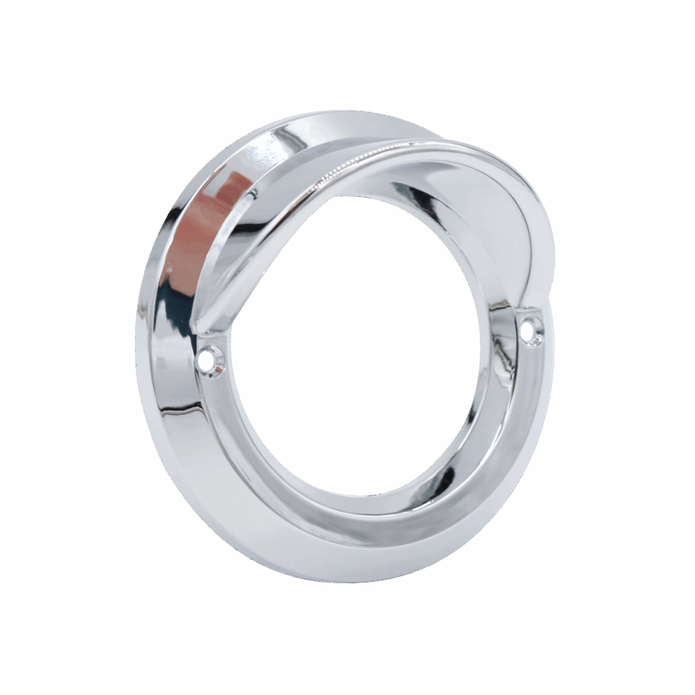 United Pacific 2" Chrome Bezel with Visor