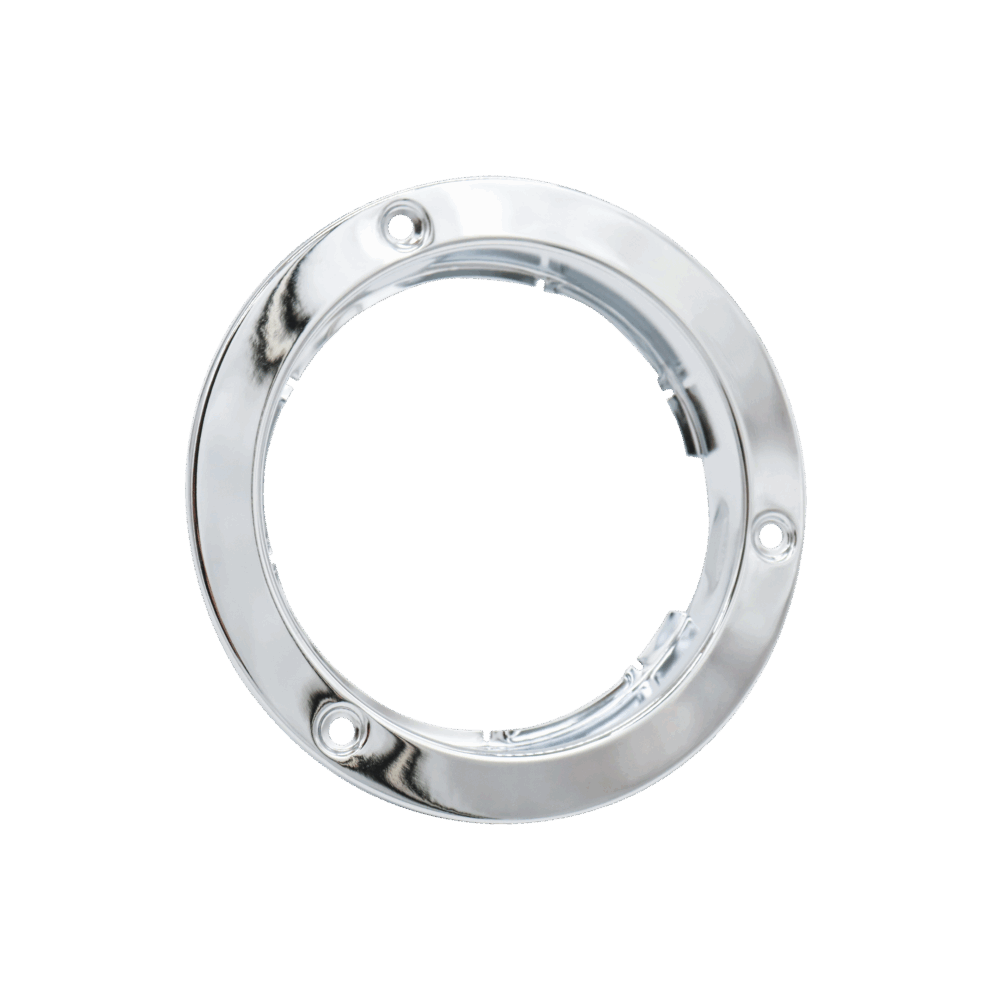 Stainless Steel Mounting Bezel For 4" Round Light