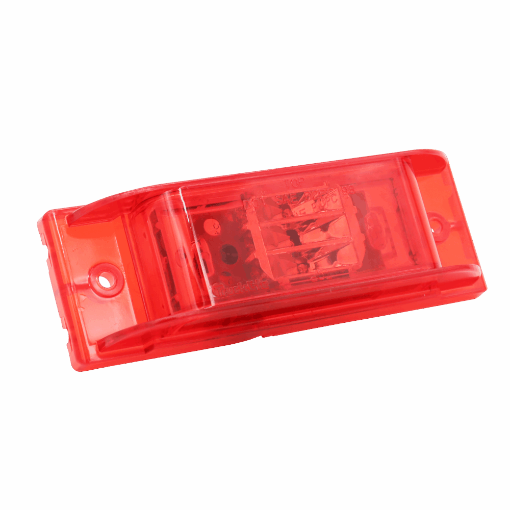 21 LED 2x6 Red Rectangular Marker Clearance Light