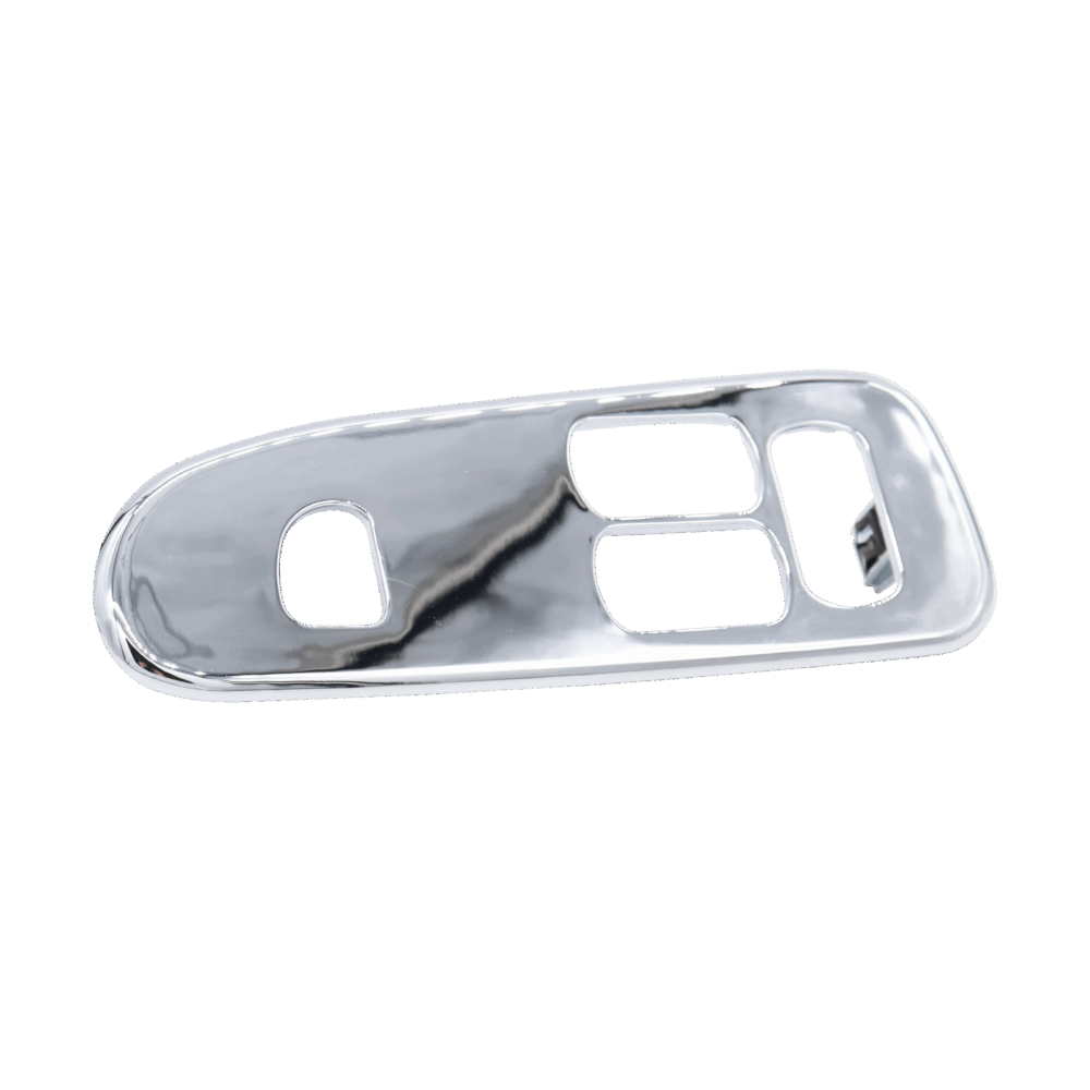 Chrome Plastic Window Switch Trim