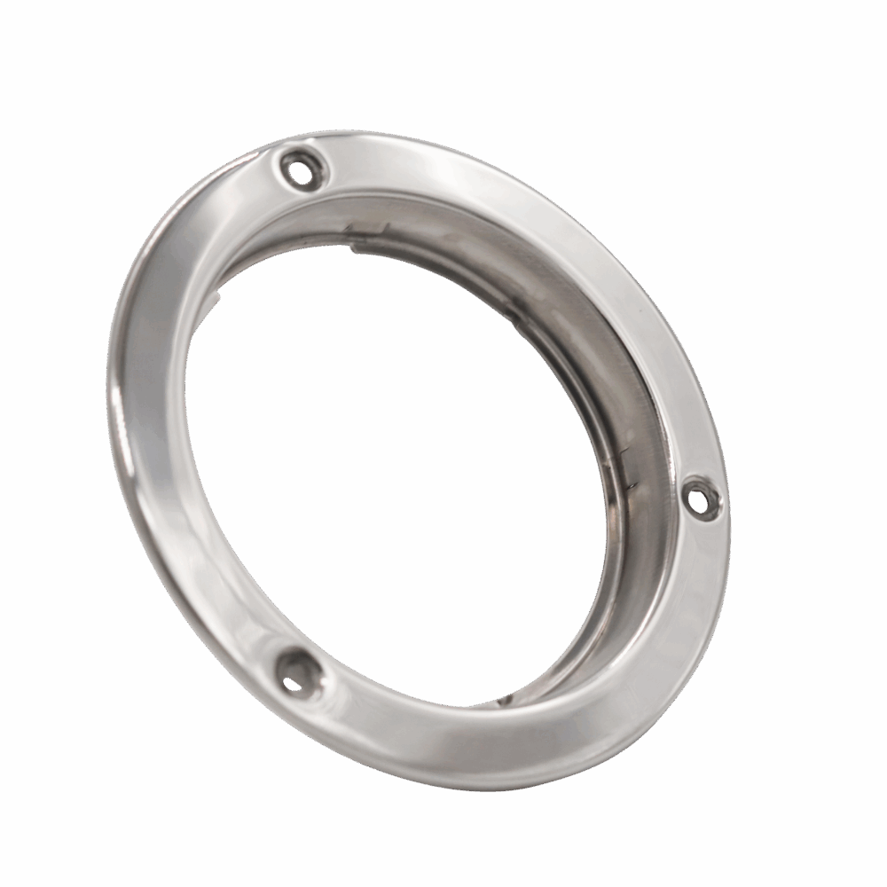 Flange Mount Bezel for 4" Round Light