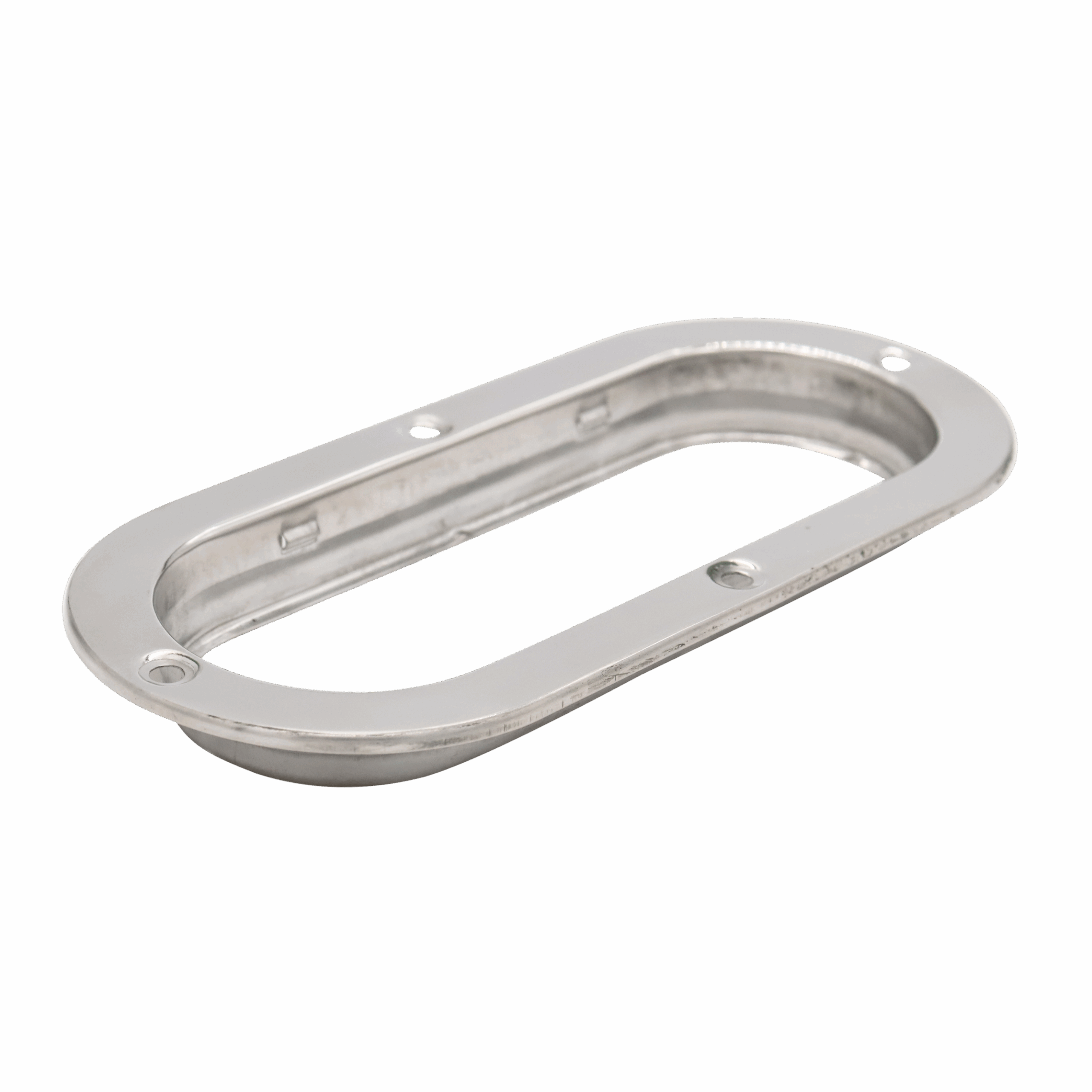 Flange Mount Bezel for 6-1/2" Large Oval Light