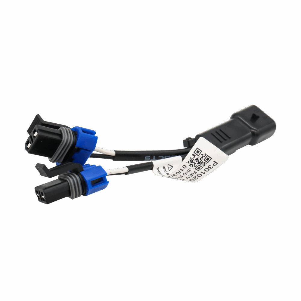 "Y" 1/Male Packard 2/Female Packard w/ Loom Harness