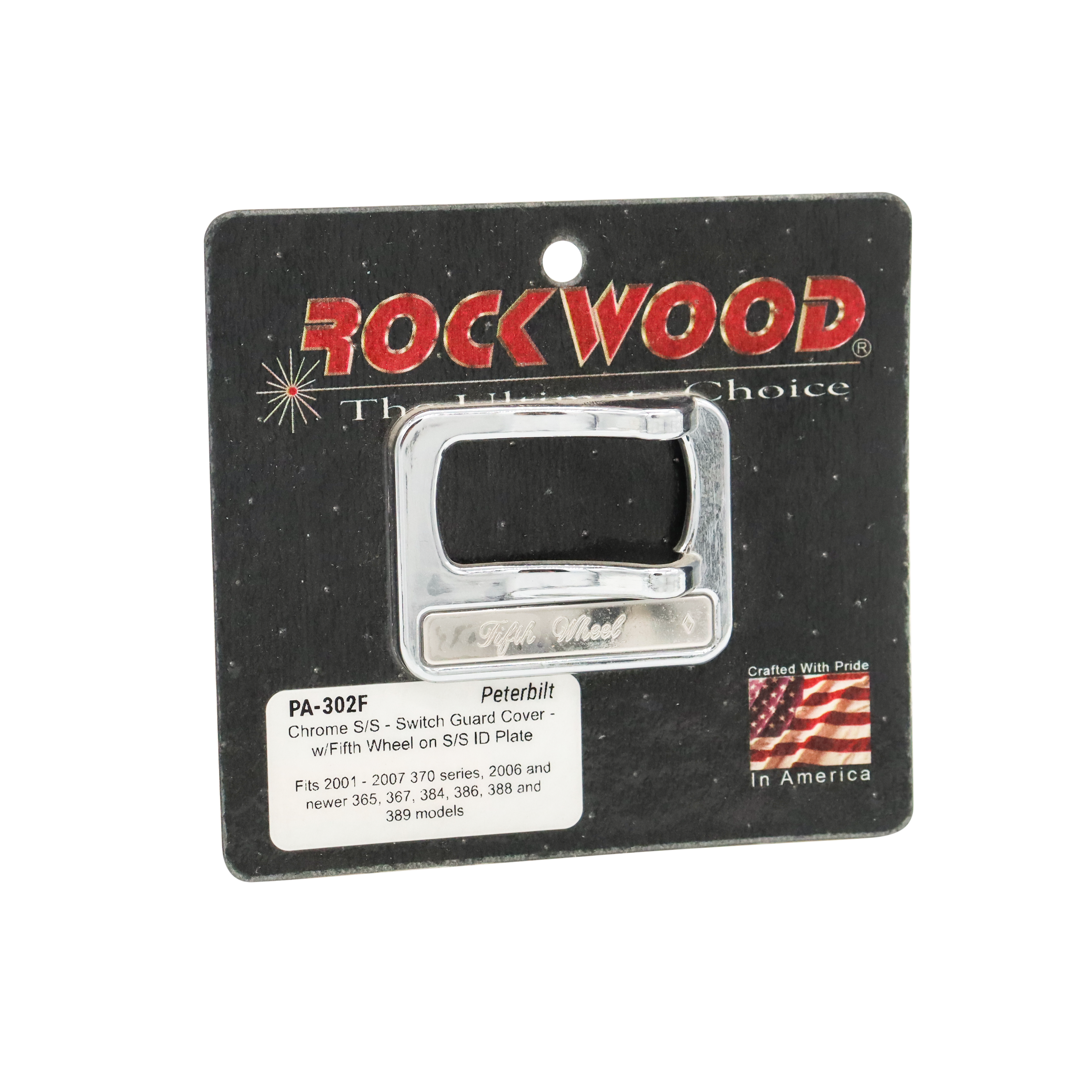 Chrome Stainless Steel Switch Guard Cover-Fifth Wheel