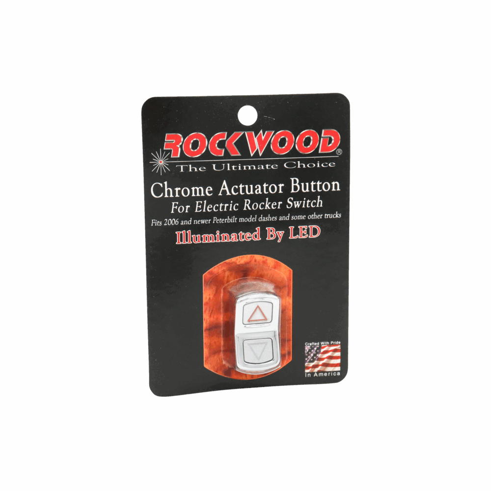 Arrows Chrome Actuartor Buttons for Electric Rocker switch