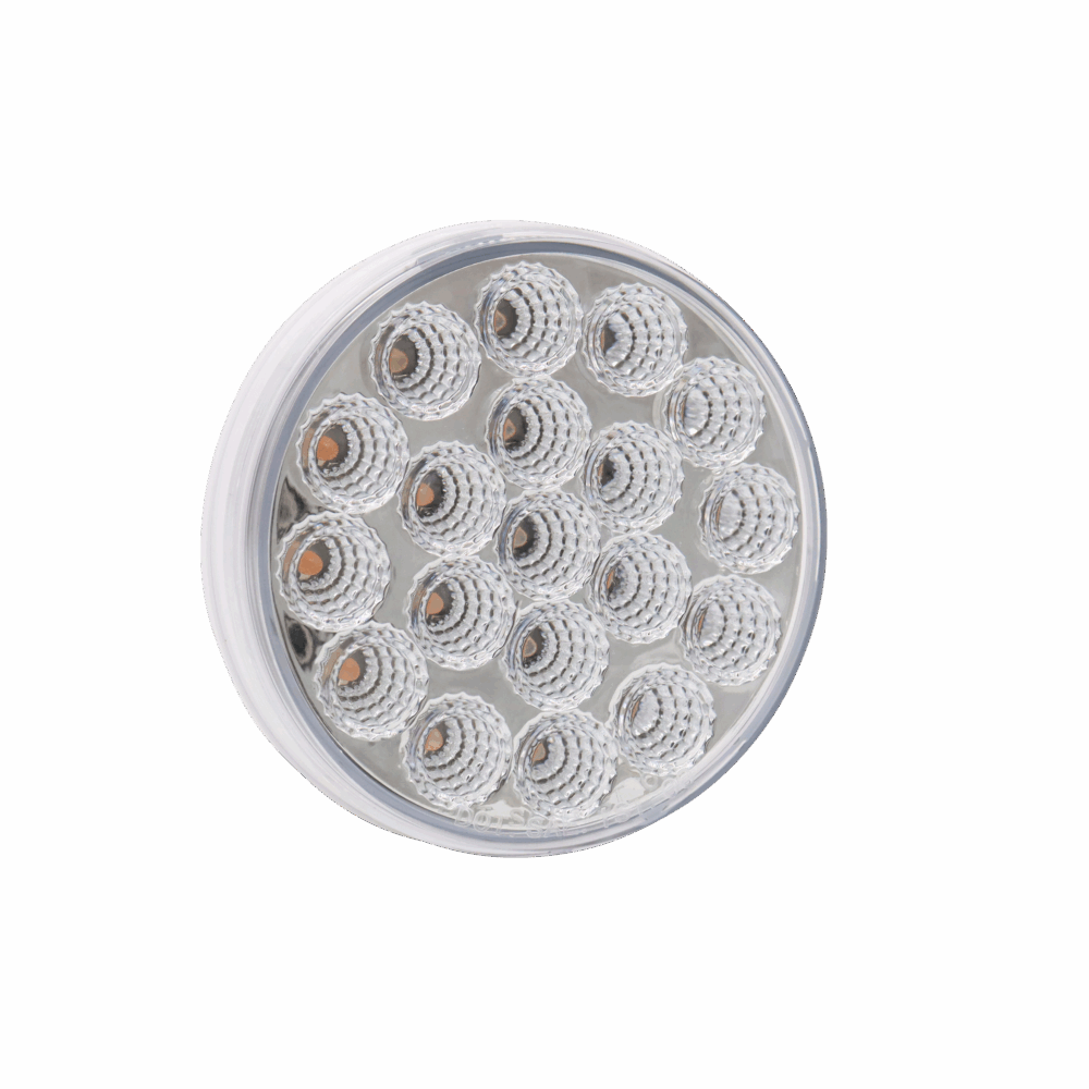 4″ Dual Revolution Red Stop/Turn/Tail + Purple Auxiliary LED Light