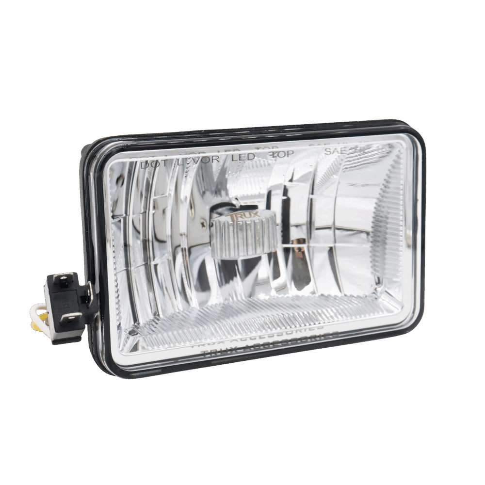 Trux Accessories 4" x 6" LED Headlight – Low Beam