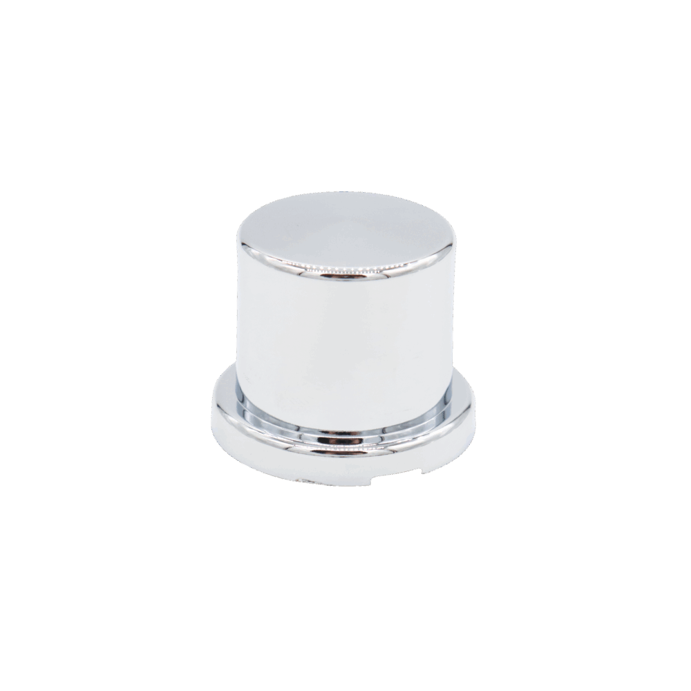 Chrome Plastic 15/16" and 7/8" Top Hat Lug Nut Cover