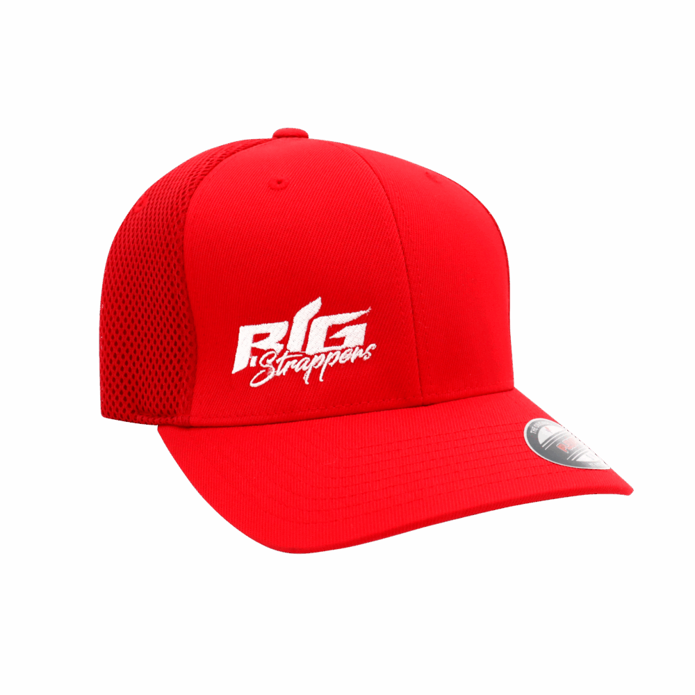 Big Strappers L Red Flex Fit