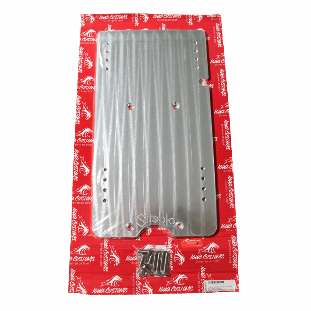 12" Peterbilt Billet Aluminum Seat Base Adapter