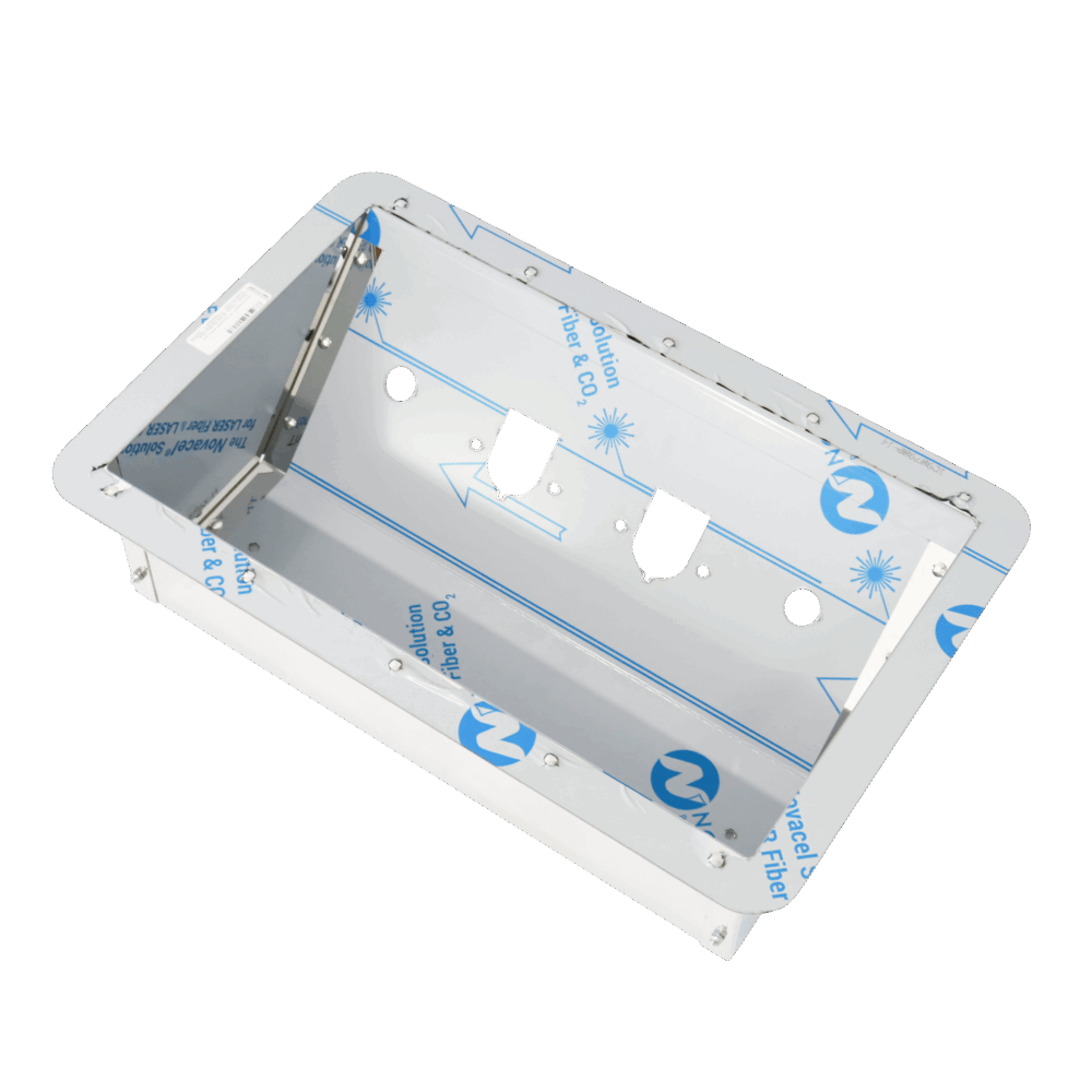 Recessed Airline Box with 45 Front