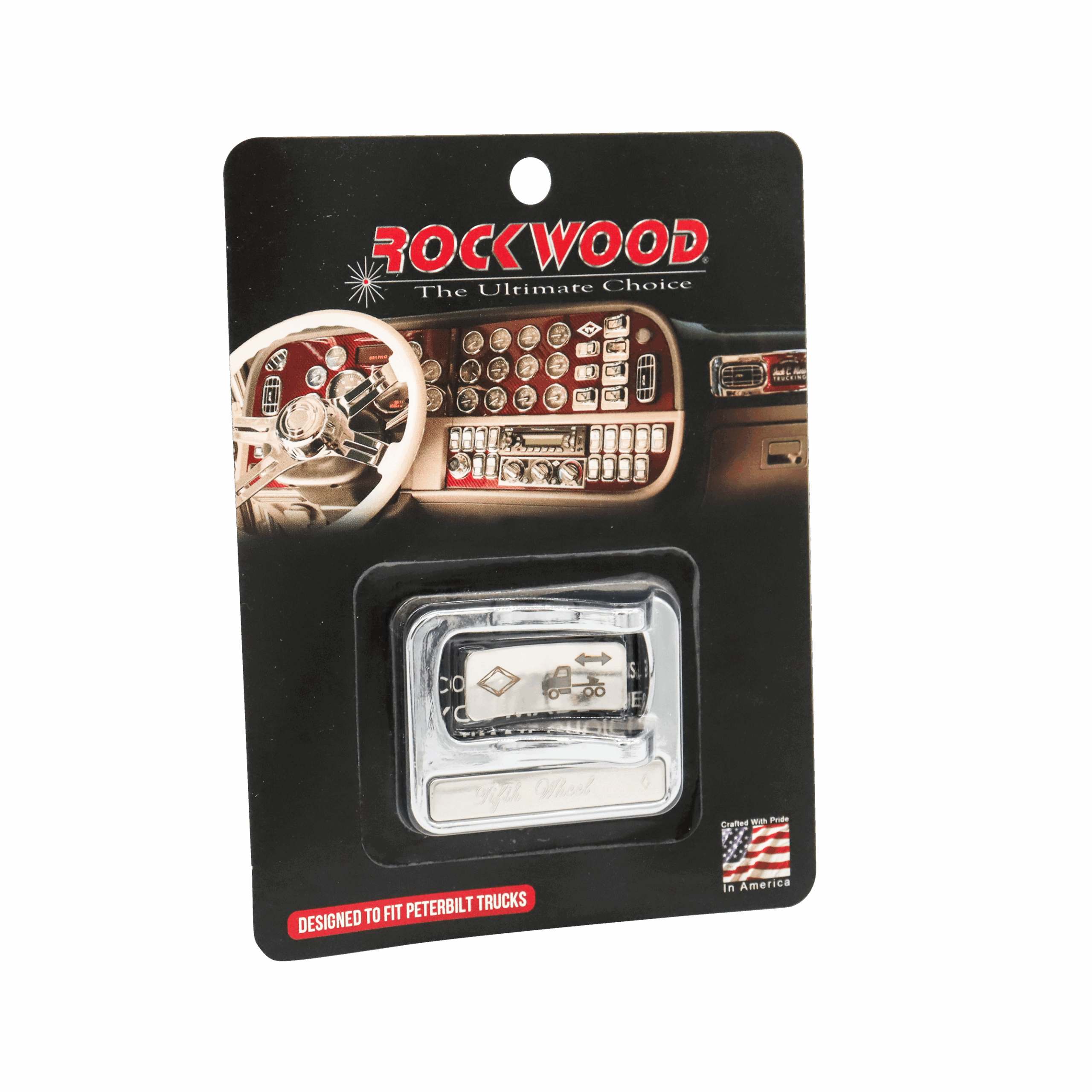 Chrome S/S - Switch Guard and Actuator Button Covers for Horizontal Air Switches - Fifth Wheel