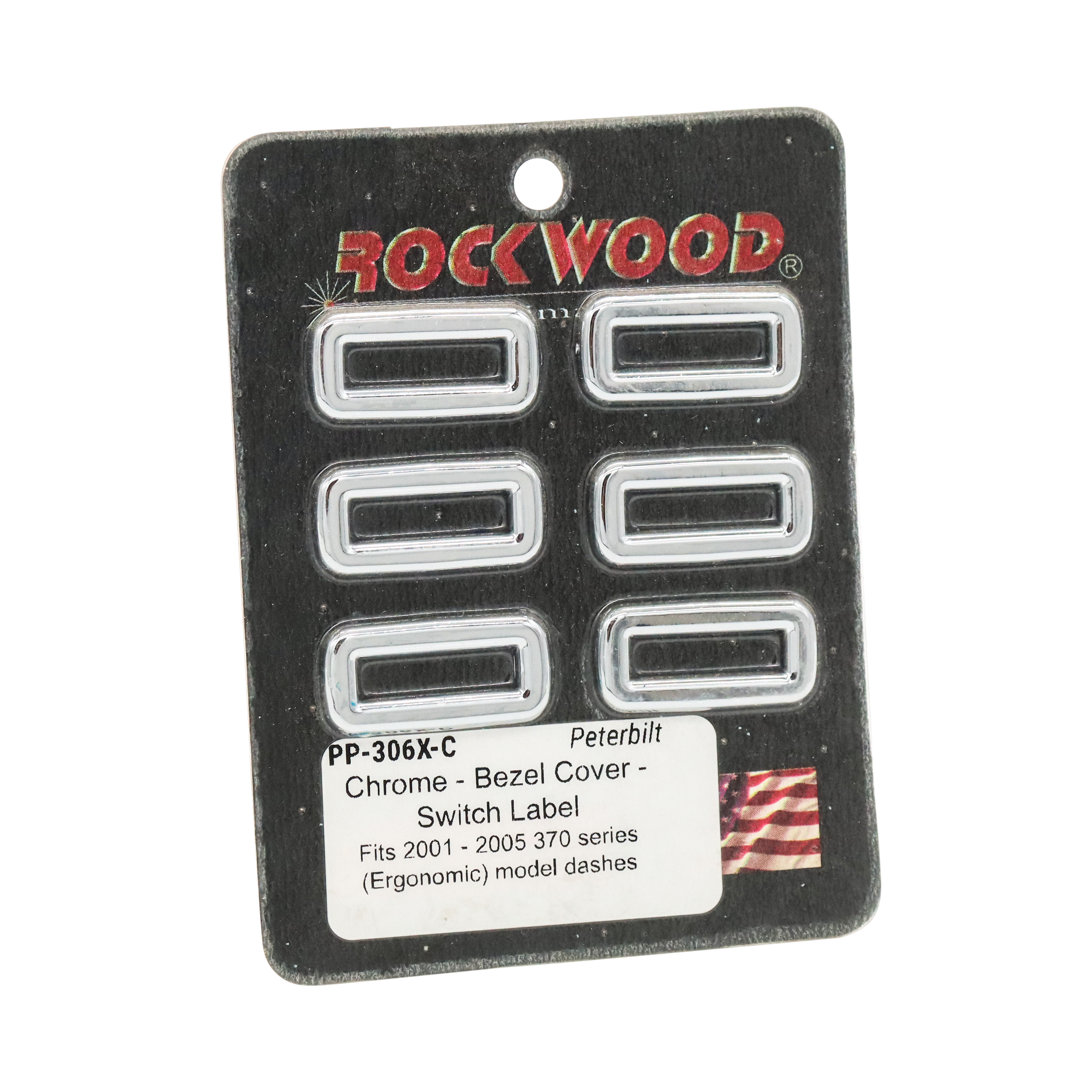 Chrome - Bezel Cover - Switch Label