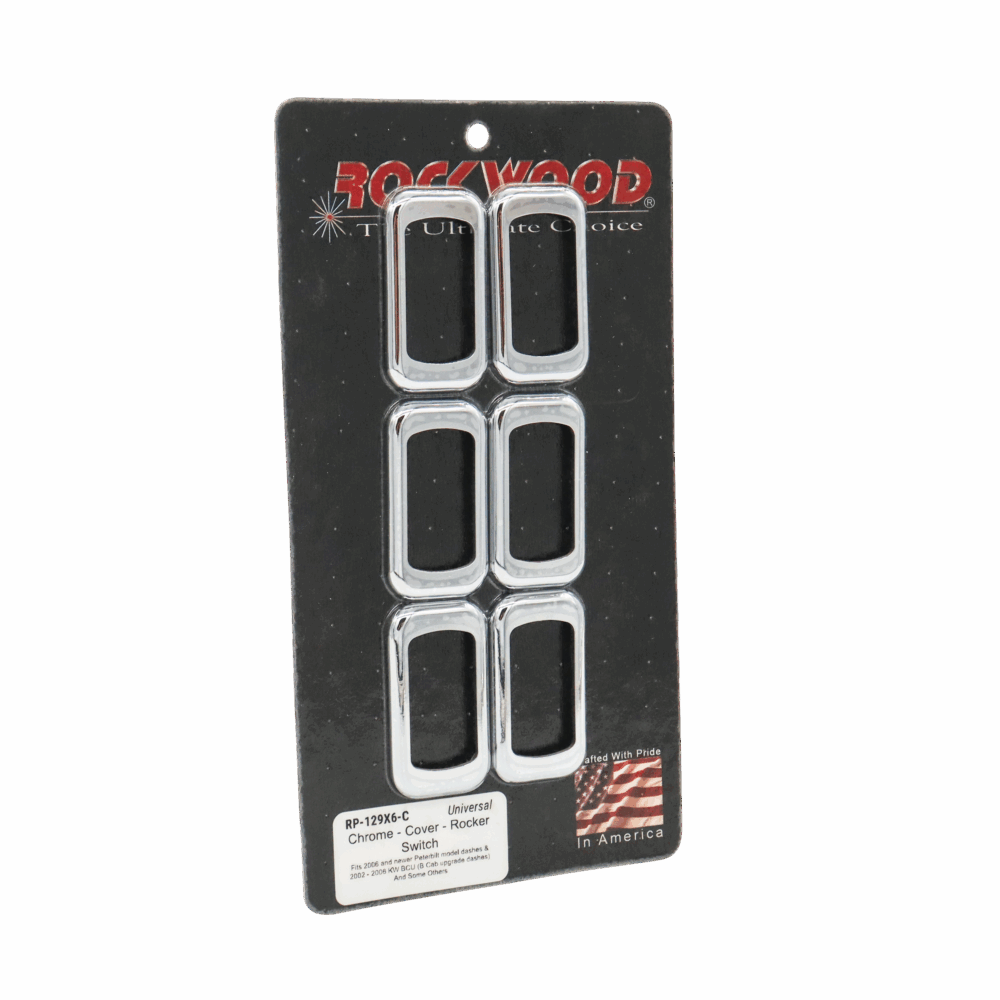 Chrome - Cover - Rocker Switch