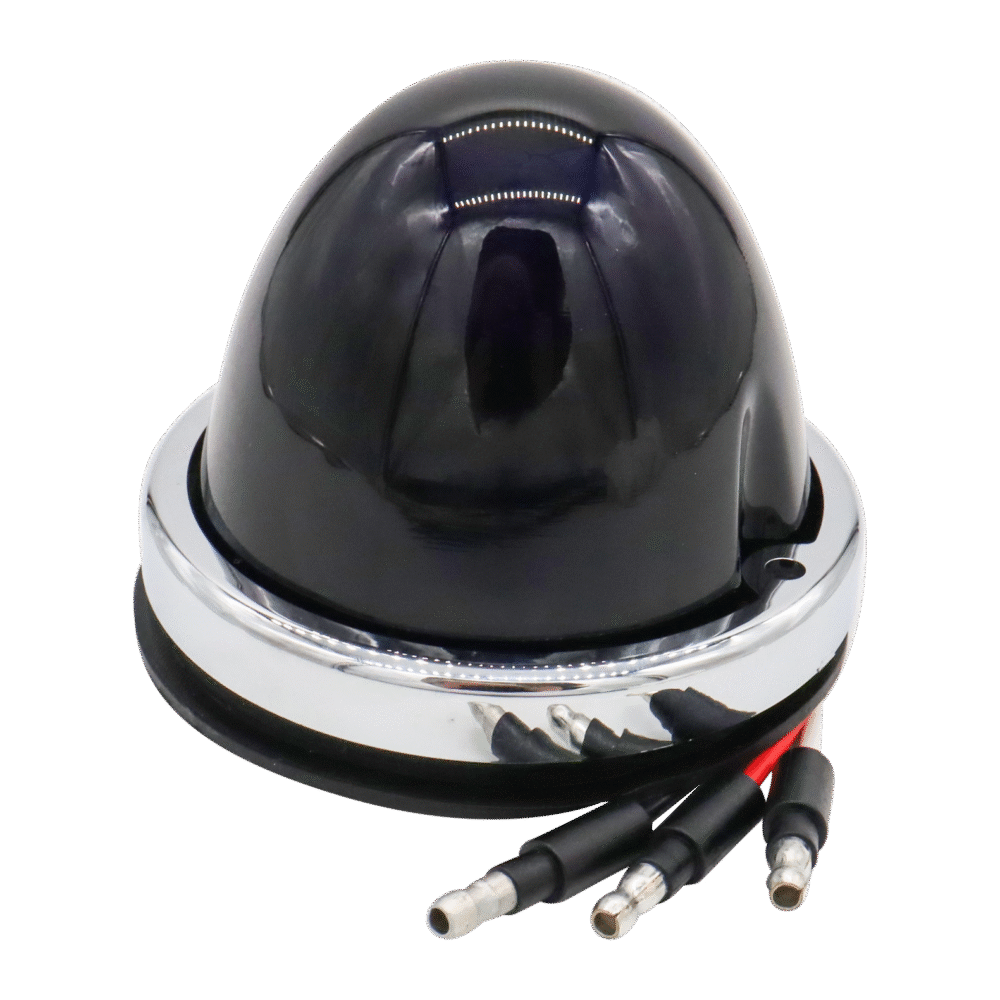 Purple Glass Watermelon Light