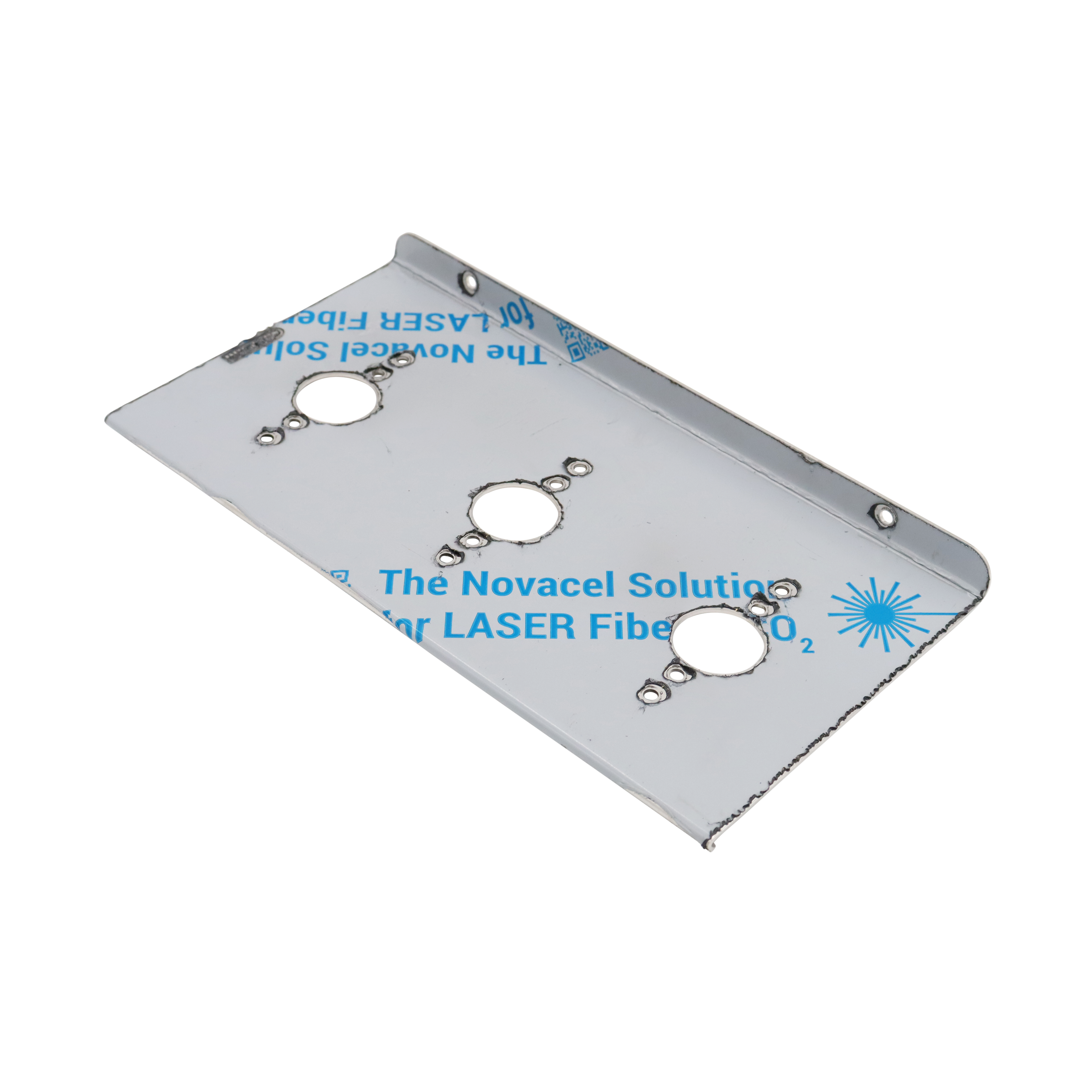 RLK Peterbilt Front Cowl Mounted Air Cleaner Light Bracket with 3 Watermelon light holes, Sold as a pair