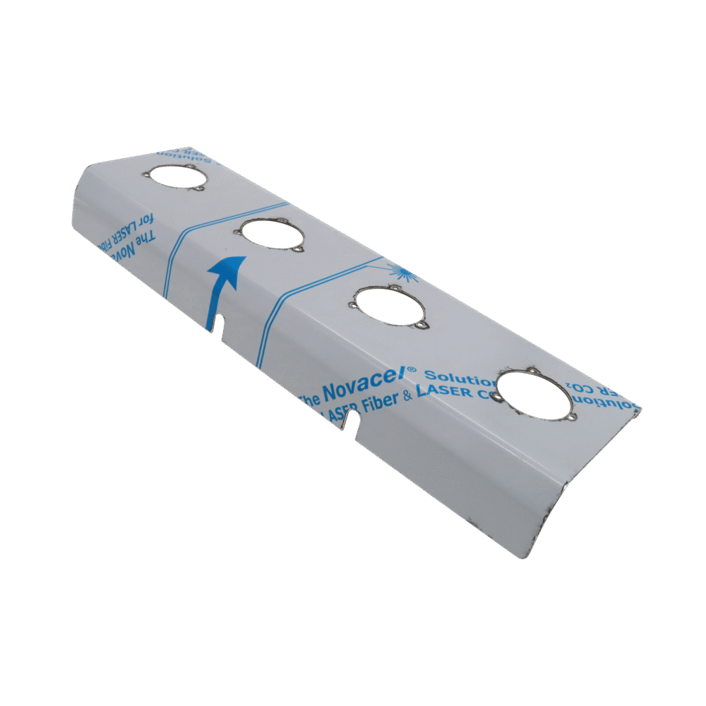 RLK Kenworth Rear Cowl Mounted Air Cleaner Light Bracket with (4) 2" light holes, Sold as a pair