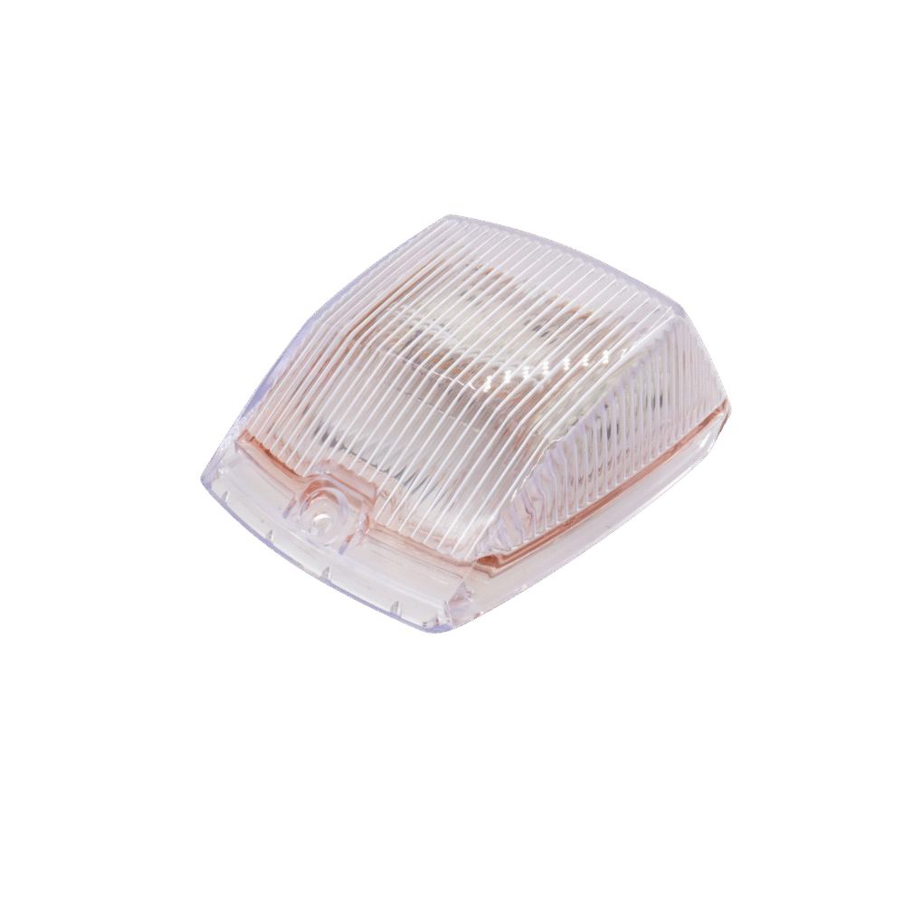 36 LED Square Cab Light - Amber LED/Clear Lens