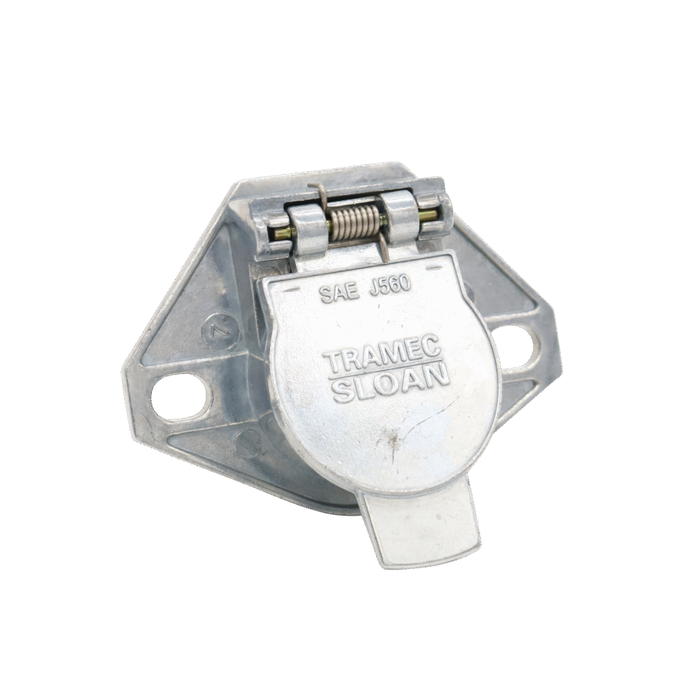 Zinc 7-Way Socket, Split Pin