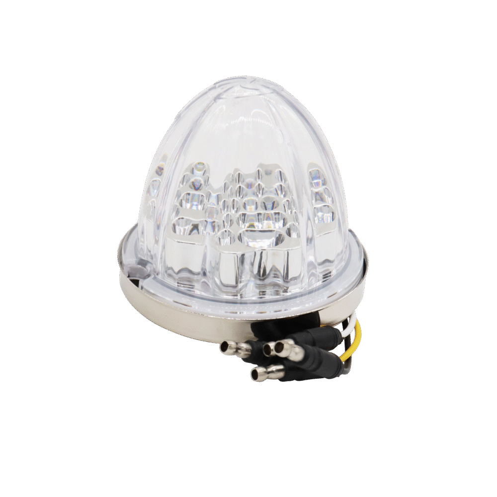 RoadWorks Mfg Hero Watermelon LED Marker Light – White/Blue