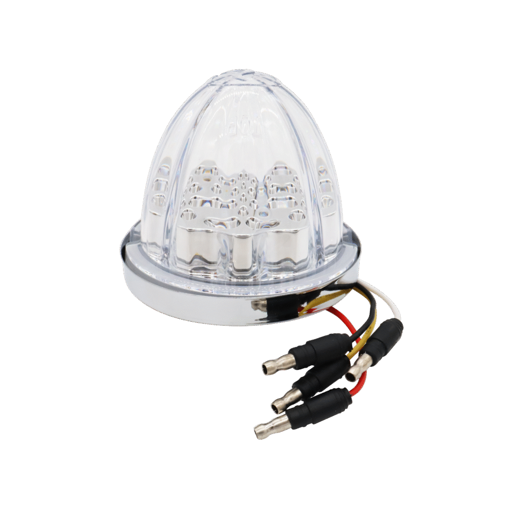 Watermelon Hero LED Marker Light - White and Purple Light / Clear Lens